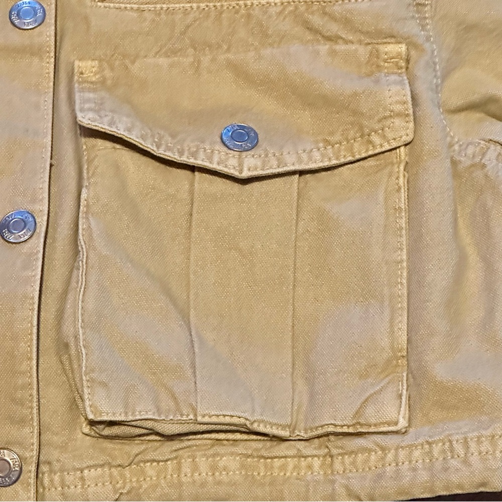 Zara Women’s Cropped Utility Barn Jacket Xsmall XS - Picture 6 of 12